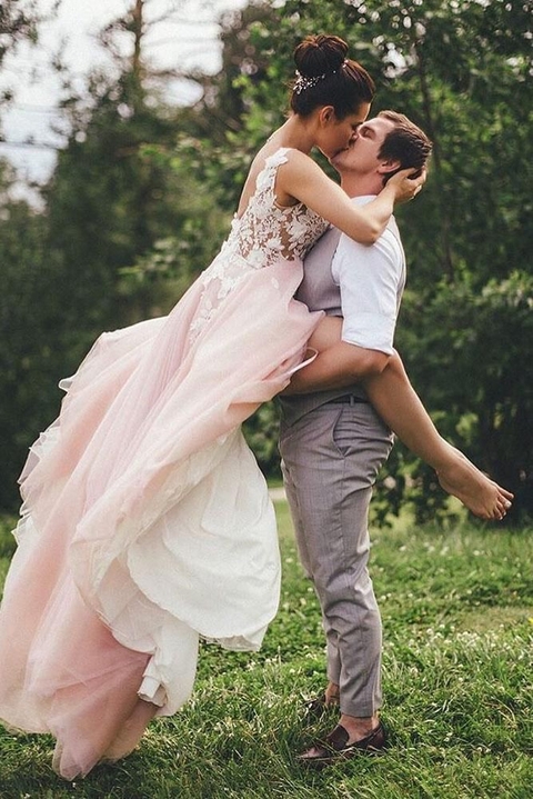 шпалери bride, pink