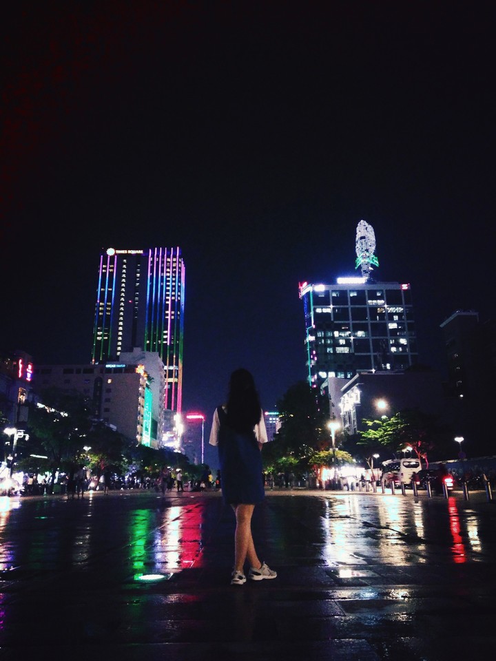 Night in city