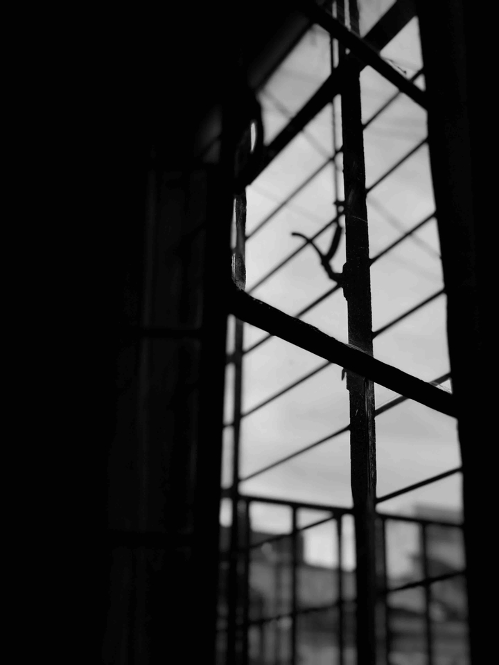 Black and white