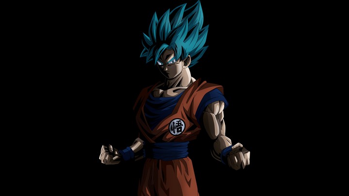 Goku SSB Desktop Wallpaper