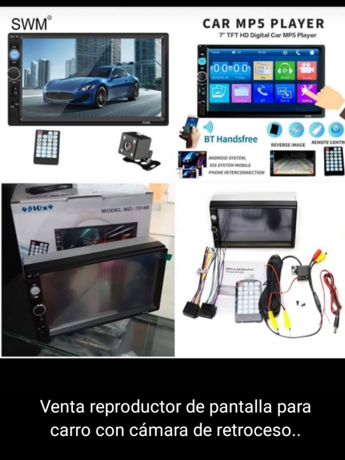 reproductor de pantalla para carro