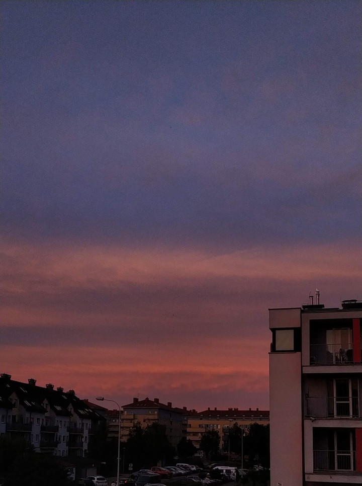 Pink sky
