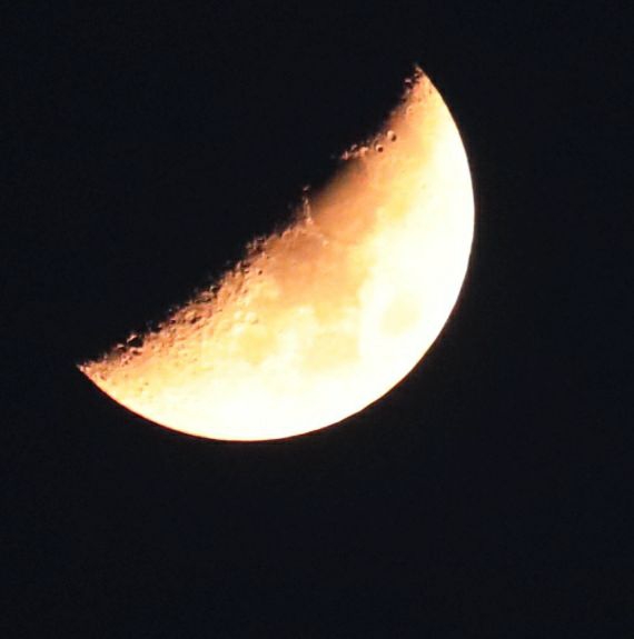 talking to the moon