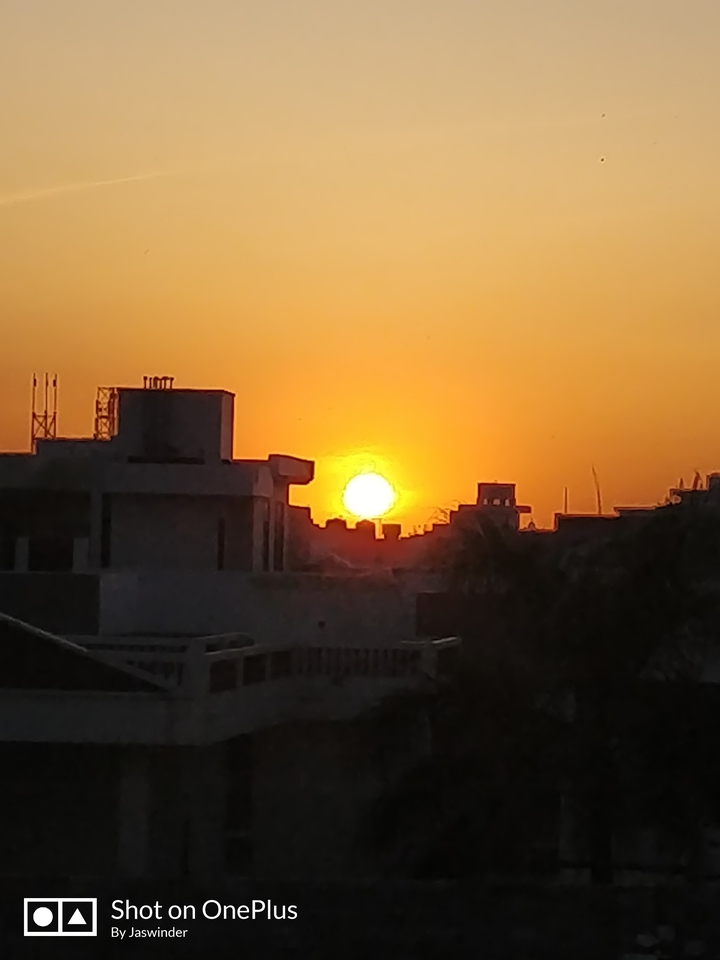 sun set