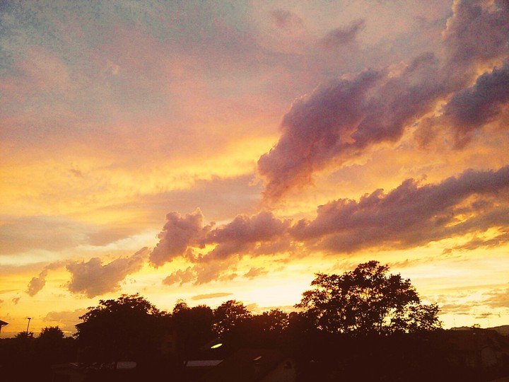 wonderful sunset 