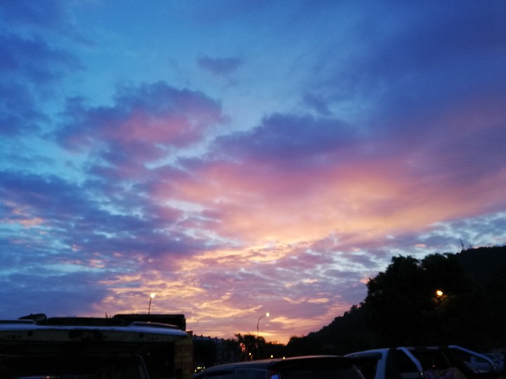 loud sunset