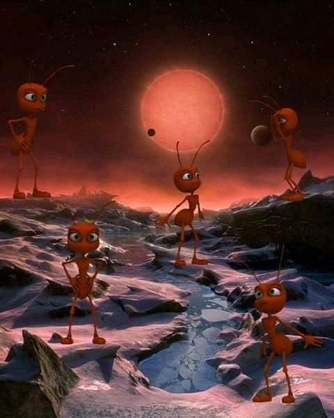 mars with ants