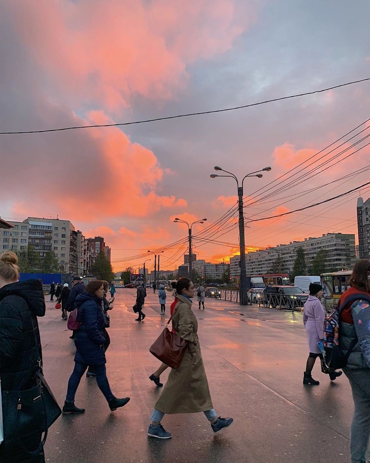 закат
