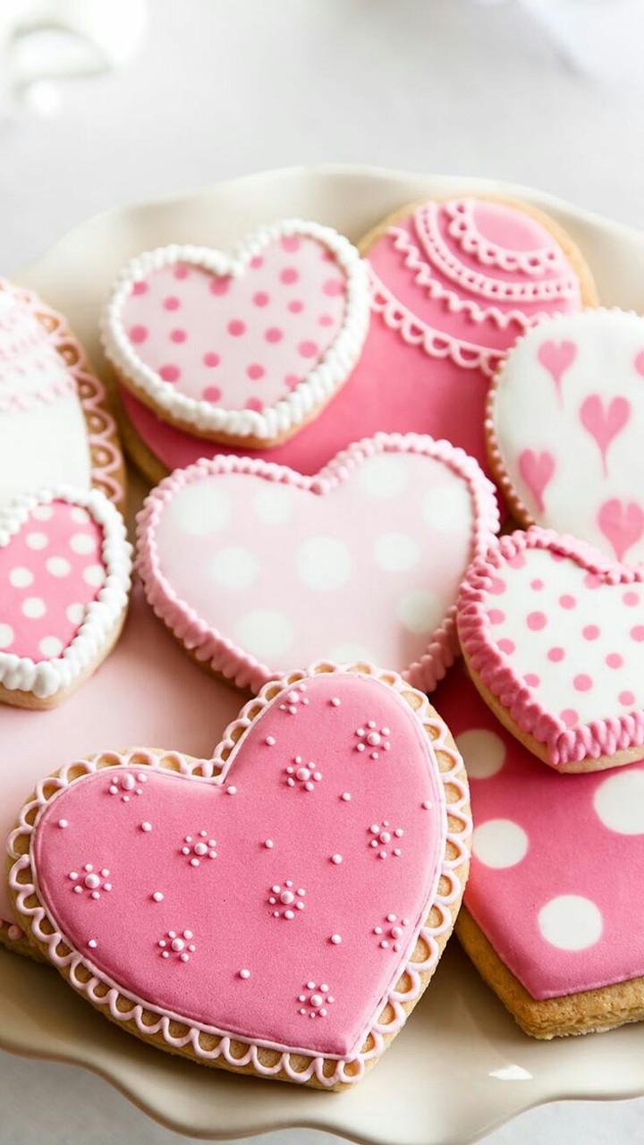 love heart cookie