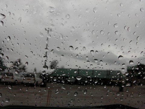 Raindrops....