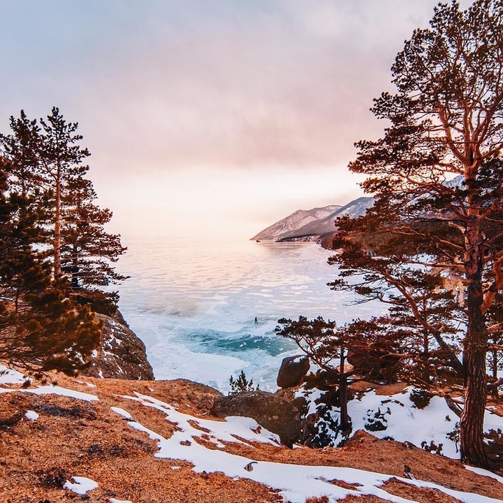 Baykal in winter