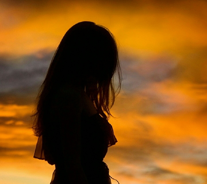 girl & sky