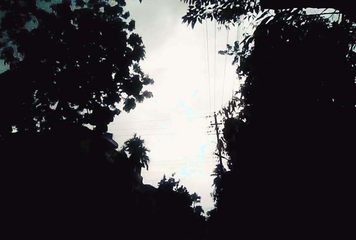 darkness...