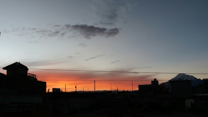 sunset Chimborazo