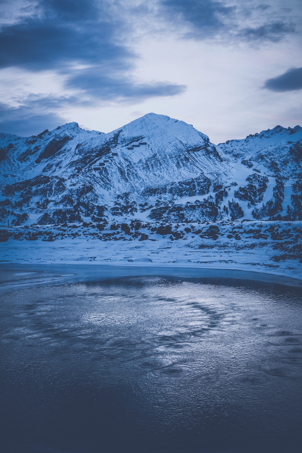 mountain, blue Hintergrundbilder