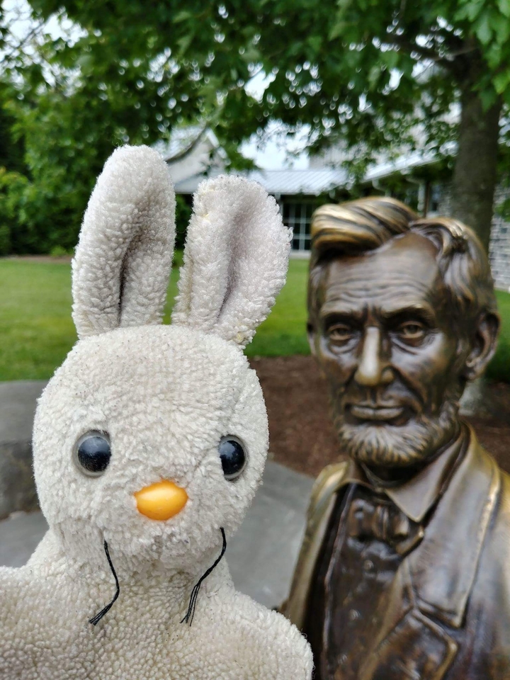 Spike funny with Abe Lincoln