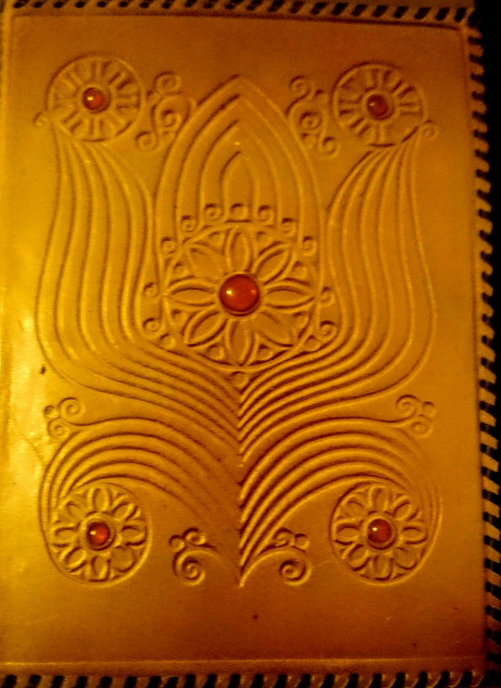 LEATHER BOOK COVER