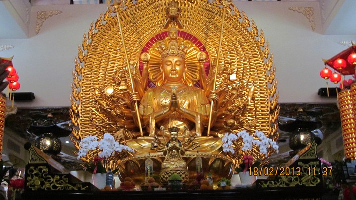 Golden Buddha at Kuala Lumpur - Malaysia
