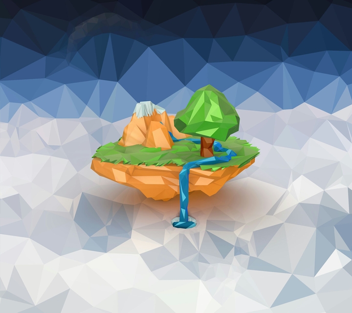 The island