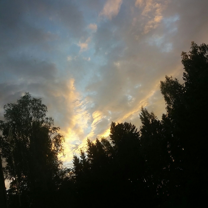 Sunset In Finland