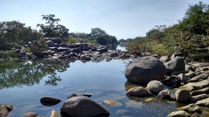 Rock and water