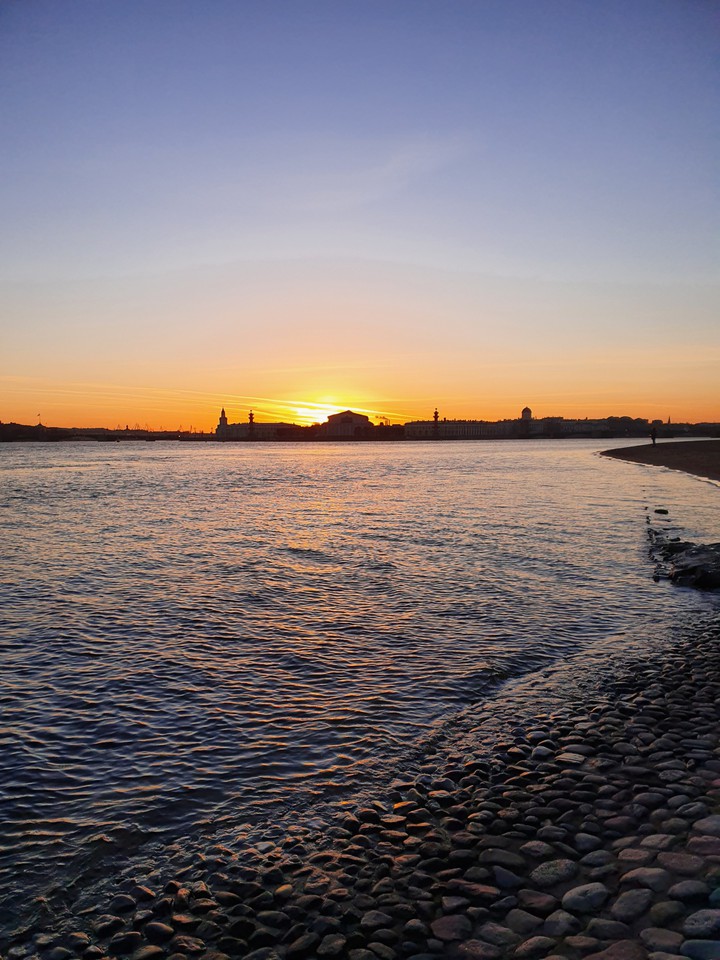 Sunset in Petersburg