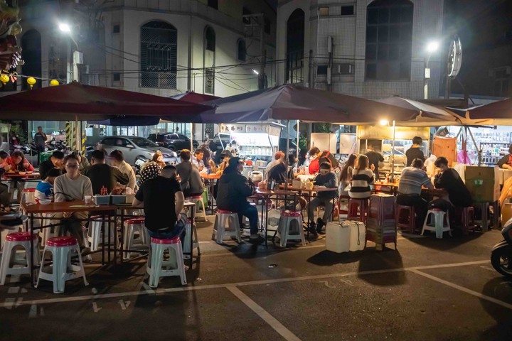 street night . night market