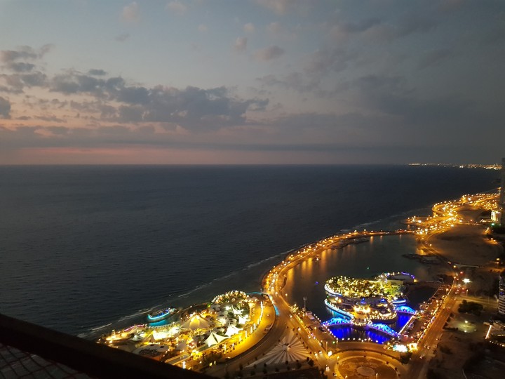 red sea evening