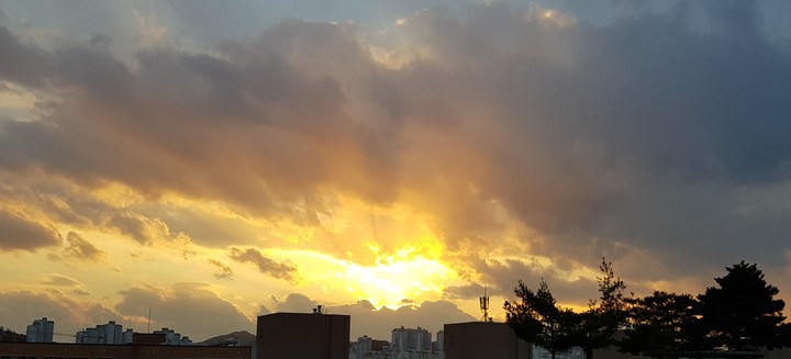 노을