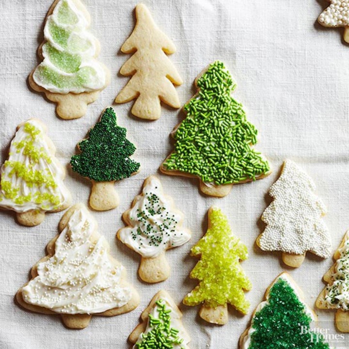 Christmas Tree Cookies