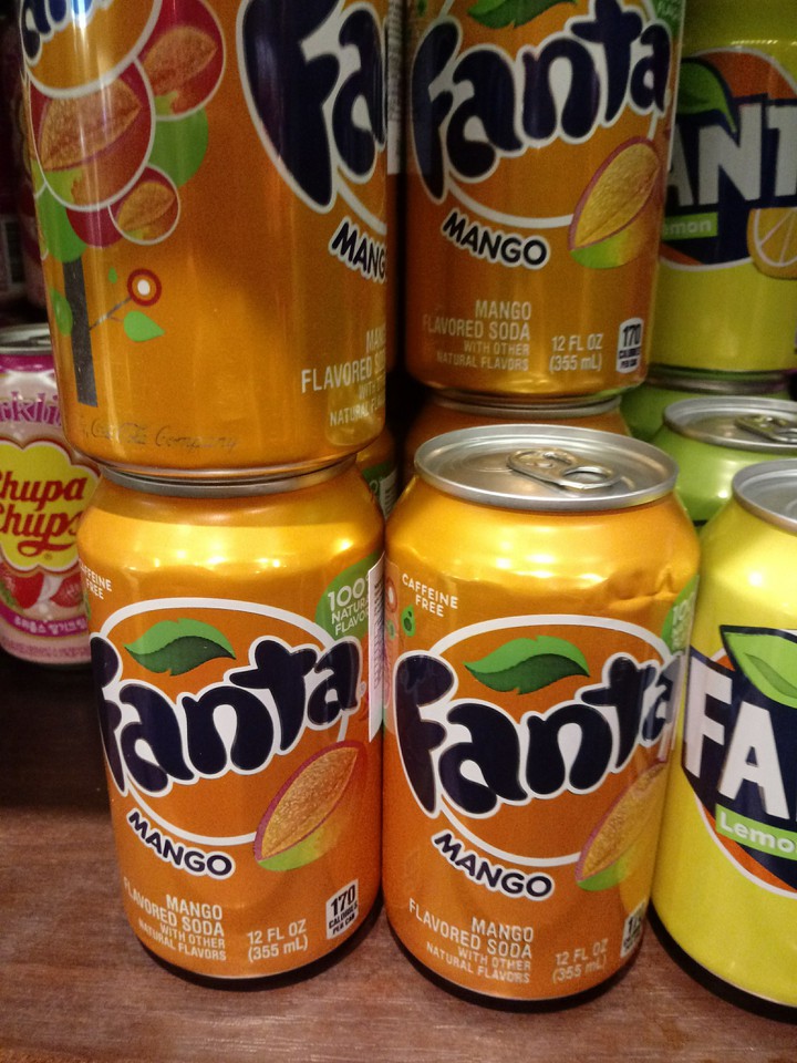 zagraniczna fanta smak mango