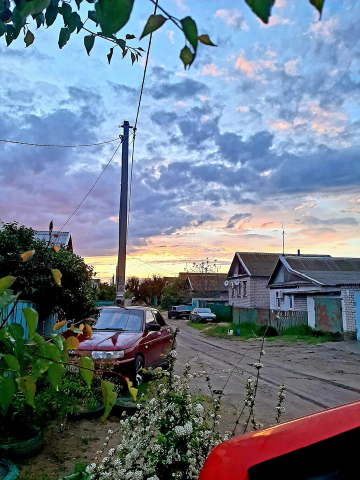 закат