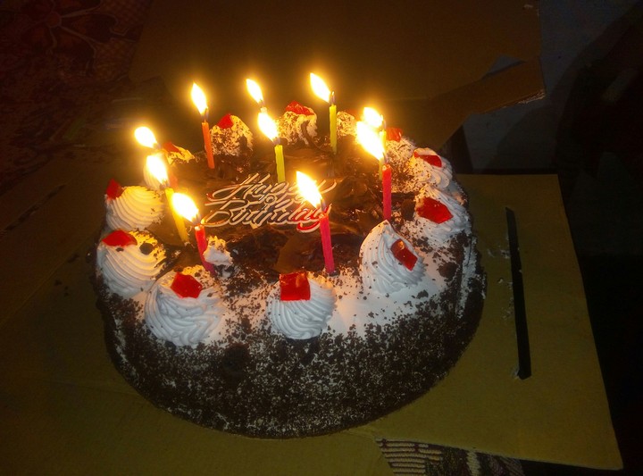candle cake