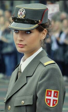 Military woman