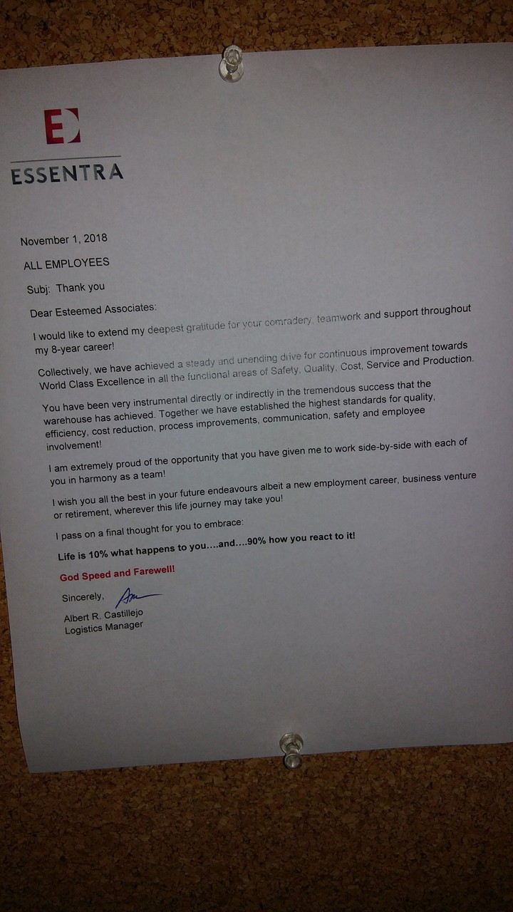 Al Good by letter