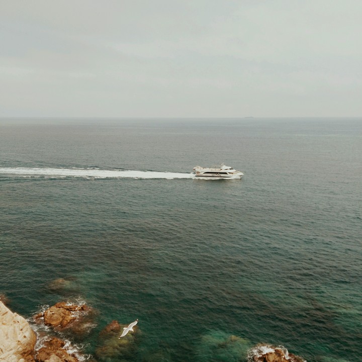 Boat in the sea