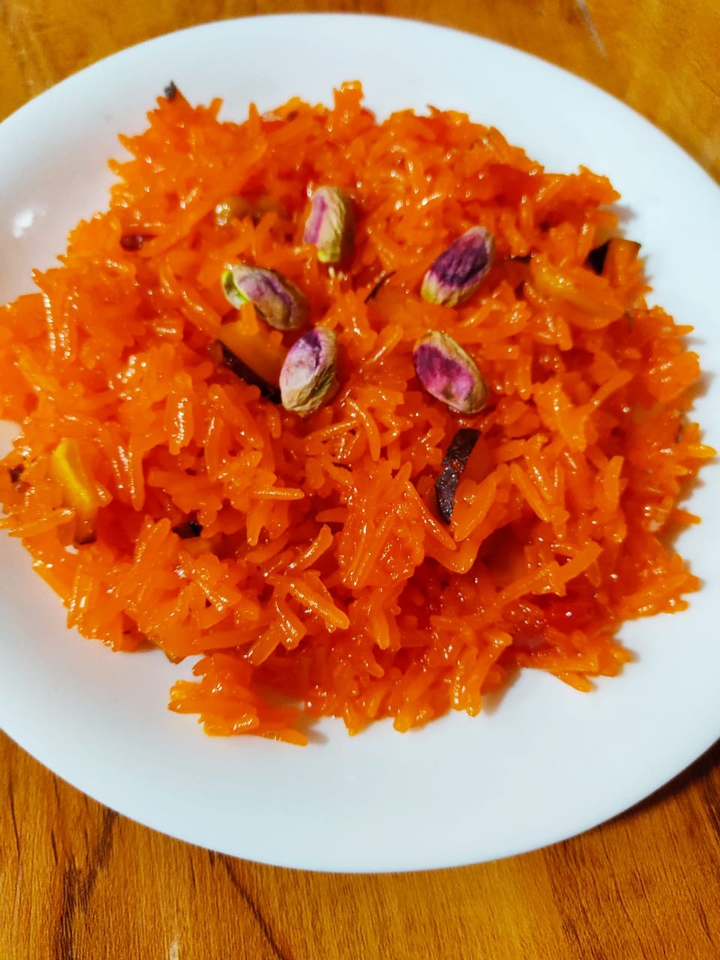 zarda pulao