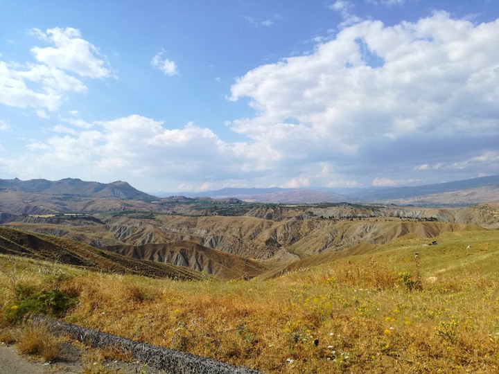 Calanchi's ravine
