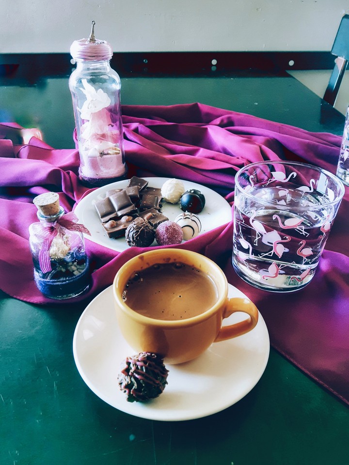 coffee and purple