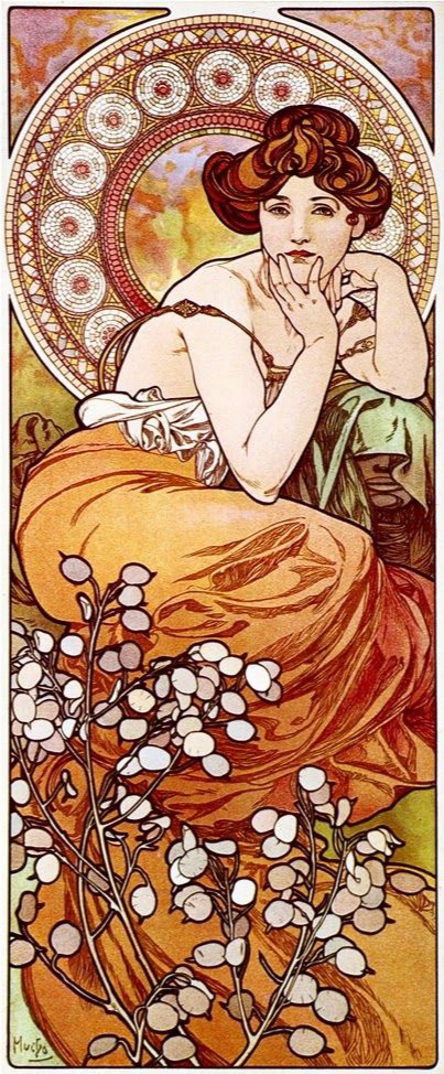 La Topaze, Mucha
