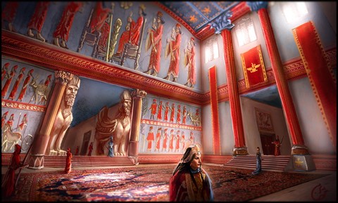 the palace reception