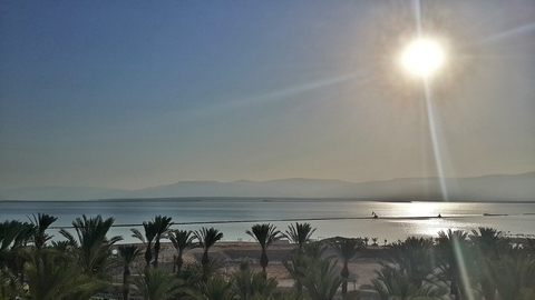 Dead Sea sunshine