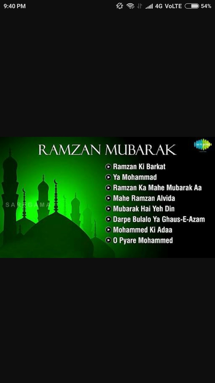 Ramzan Mubarak