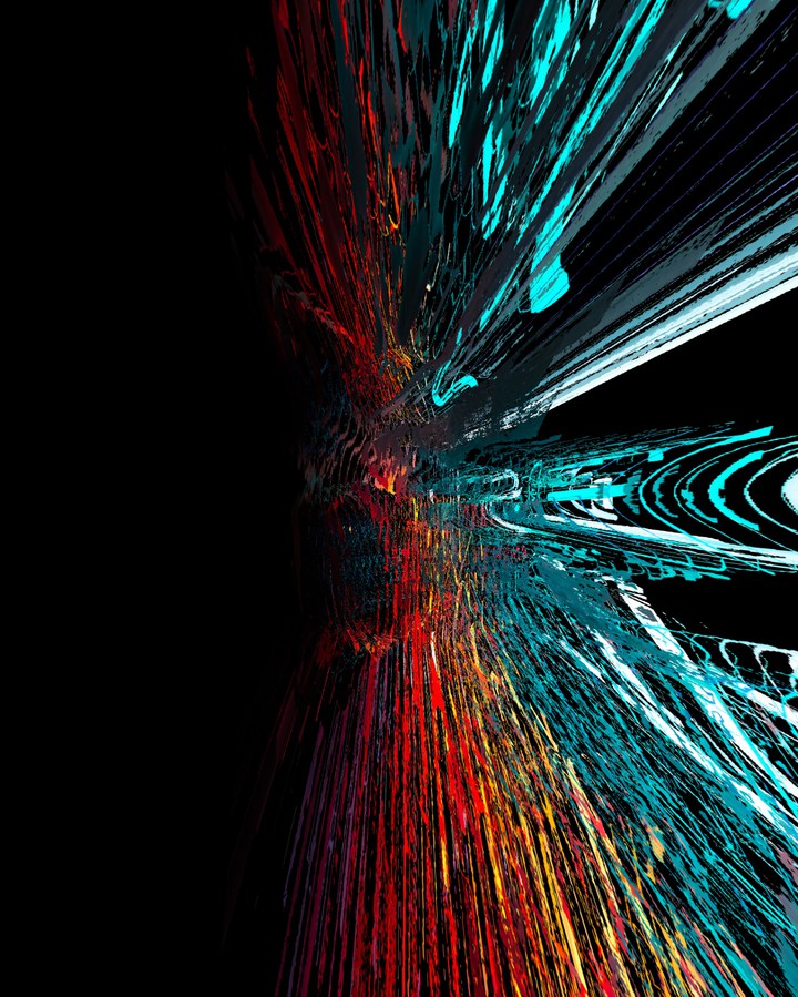 abstract laser