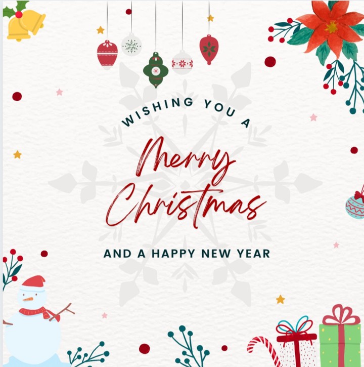 merry Christmas & happy new year