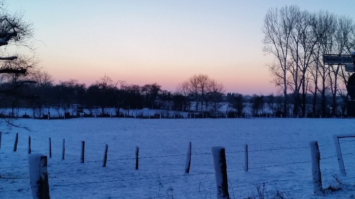 Schnee Landschaft