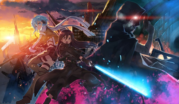♡ Sinon ~ Kirito ~ Death Gun - Sword Art Online 2 ♡