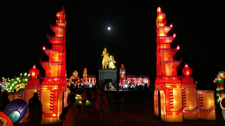 Light night festival