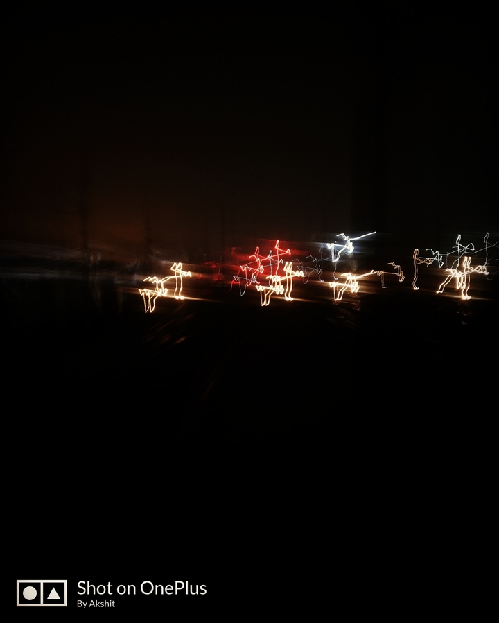 flashing lights