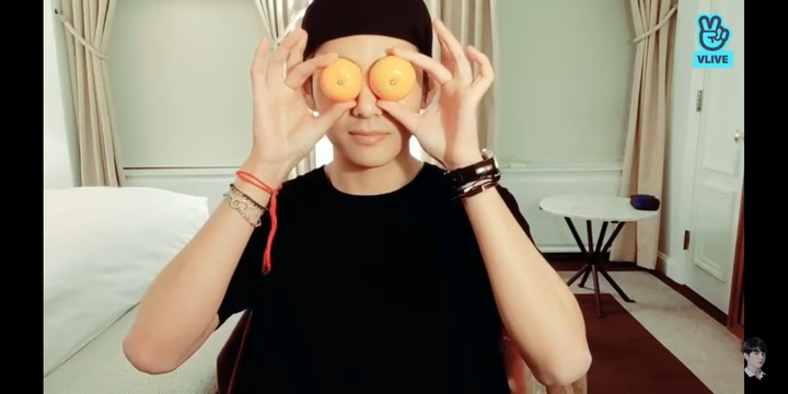 Orange eyes